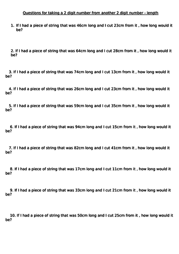 Number problems Year 2