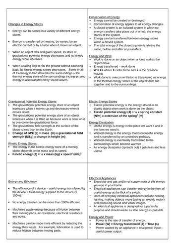 Physics flashcards | Teaching Resources