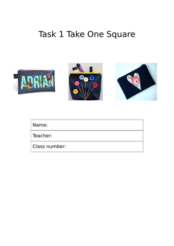 Pencil Case Assessment Task