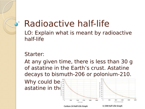 Radioactive Half-life