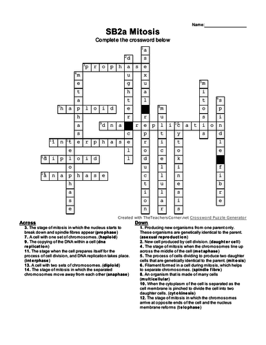 SB2a-d Keyword Crosswords