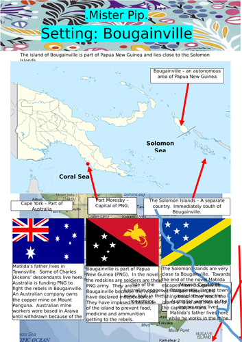 Mister Pip - Setting: Bougainville