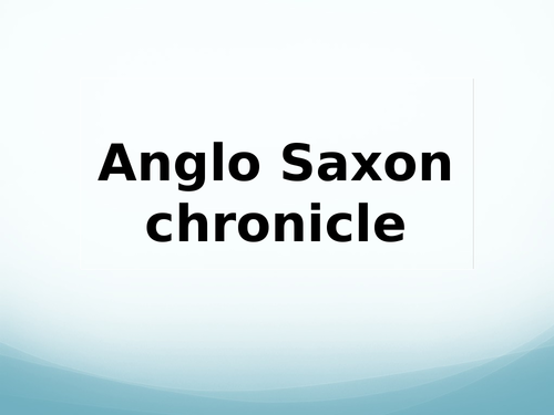 Edexcel GCSE (9-1) History Anglo-Saxon and Norman England Spin Powerpoint