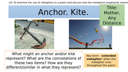 Mother, Any Distance Lesson - AQA Poetry Anthology