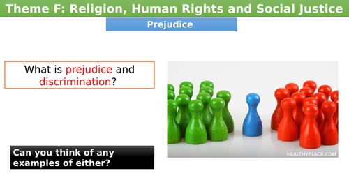 Prejudice & Discrimination