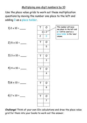 multiplying-one-digit-numbers-by-10-worksheets-teaching-resources