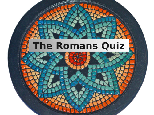 Year 3 End of Topic Roman Quiz