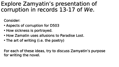 We - model paragraph