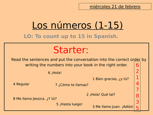 Viva 1 Module 1.3 - Numbers and age.