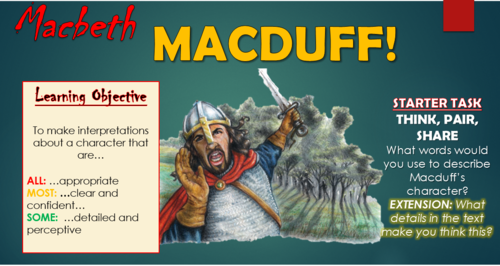 Macbeth: Macduff!
