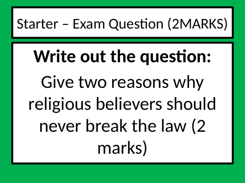 Why do people commit crimes?