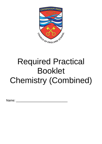 Combined Chemistry AQA Required Practical Booklet