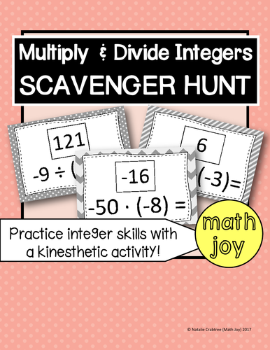 Multiply & Divide Integers