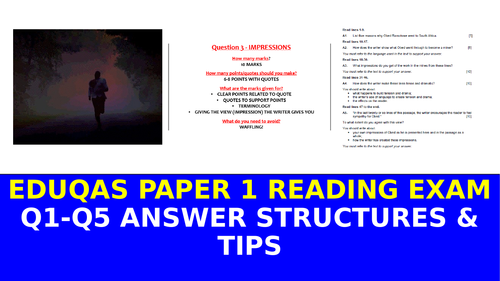 eduqas-paper-1-2-answer-structures-and-tips-all-questions-gcse