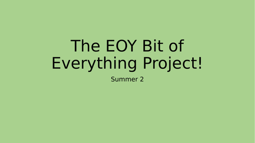 EOY Project Presentation