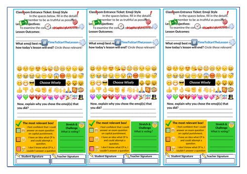 Is capital punishment ever acceptable? FULL LESSON!* #Differentiated #ReadyToGo