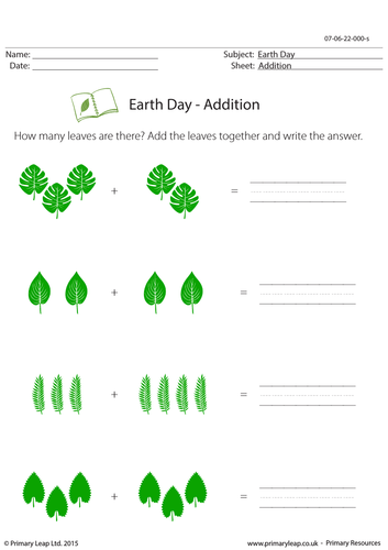 Earth Day - Addition