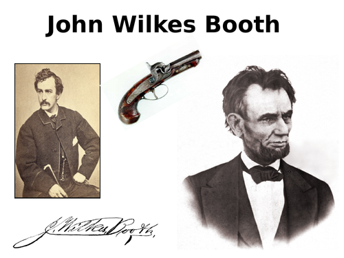 John Wilkes Booth Source Analysis Activity
