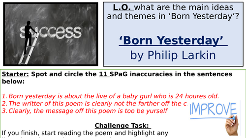 Born Yesterday - Unseen Poem