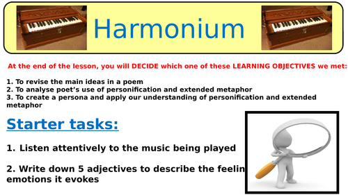 Harmonium - Unseen Poem