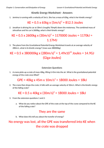 38 Physics Conservation Of Energy Worksheet Answers - combining like