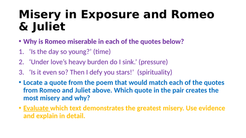 Power and conflict poetry interleaving activities