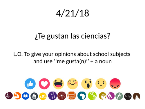 Te gustan las ciencias