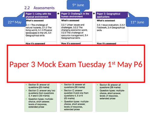 Paper 3 AQA GCSE Practice Exam Questions