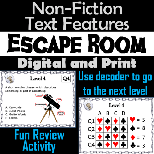 Nonfiction Text Features