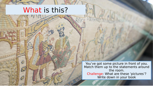 Lesson 7: Can I create my own Bayeux Tapestry?