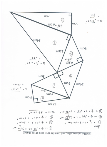 Pythagoras' Theorem Stack up