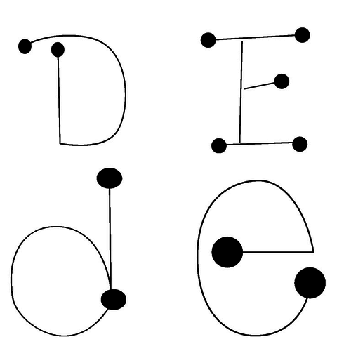 Dot to Dot Alphabet Clip Art