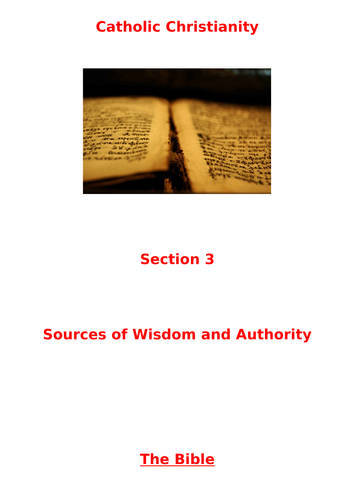 Edexcel GCSE RS Sources of Wisdom and Authority Revision Notes