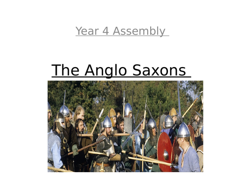 Anglo Saxon assembly