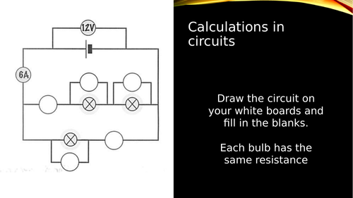Resistance in circuits