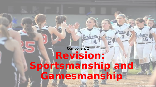 Edexcel (9-1) GCSE Revision: Sportsmanship and Gamesmanship