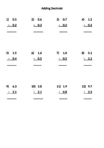 Simple subtracting negative numbers
