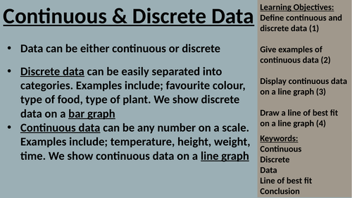 Data Analysis - Line Graphs