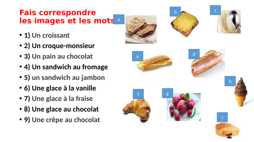 AU CAFE - ROLE PLAY- Je voudrais