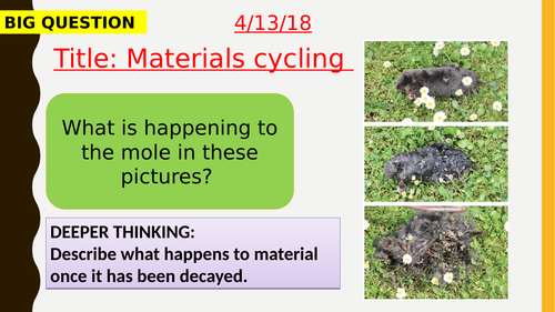 AQA new specification-Material cycling-B16.2