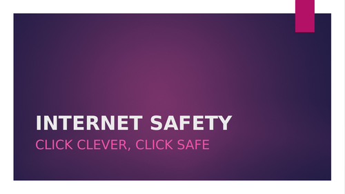 Internet safety