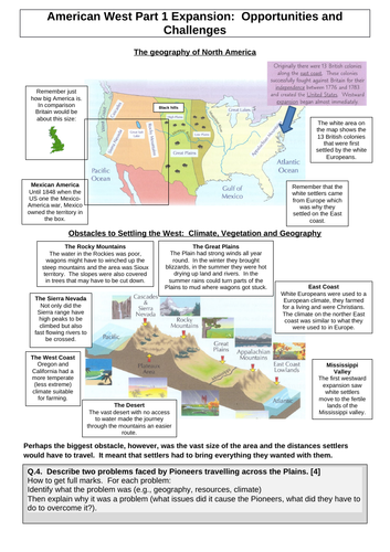 AQA American West 9-1 Revision Guide
