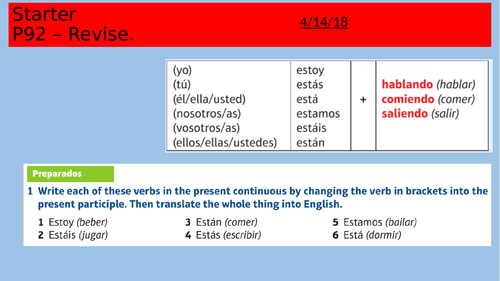 Edexcel Revision Guide GCSE Spa 9-1 Charities p71