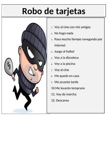 KS3 Spanish - Talking about hobbies in present and past (first person)