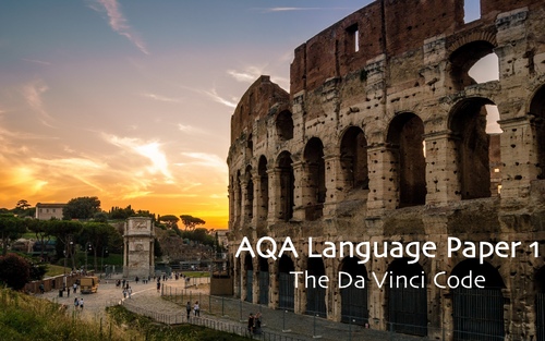AQA GCSE Language Paper 1 Section A New Spec- The Da Vinci Code Extract