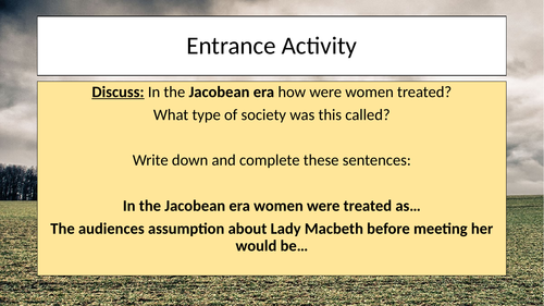 Macbeth GCSE Revision