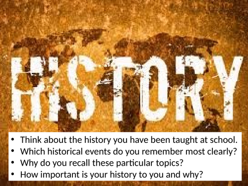 AQA Poetry Checking out me history