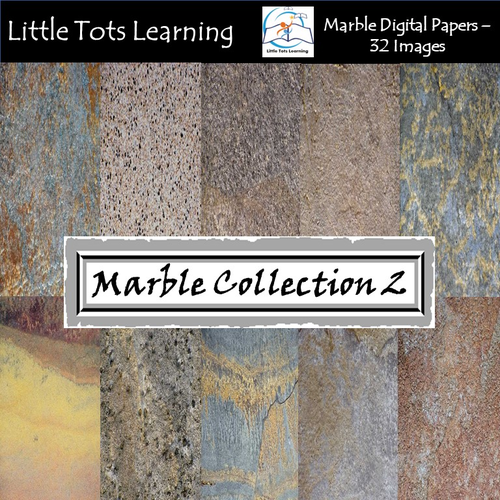 Marble Digital Papers 2 - Marble Backgrounds - Commercial Use
