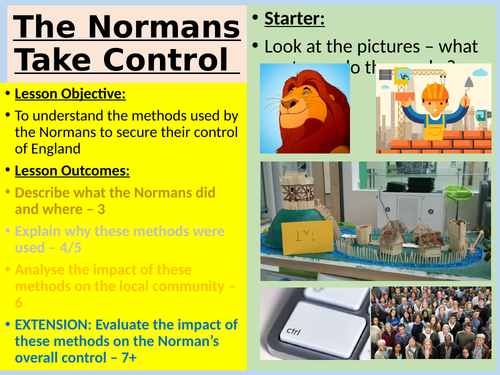 NEW OCR A GCSE: The Normans take control