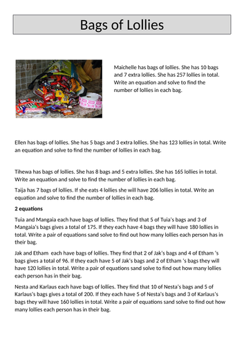 Introduction to Simultaneous Equations